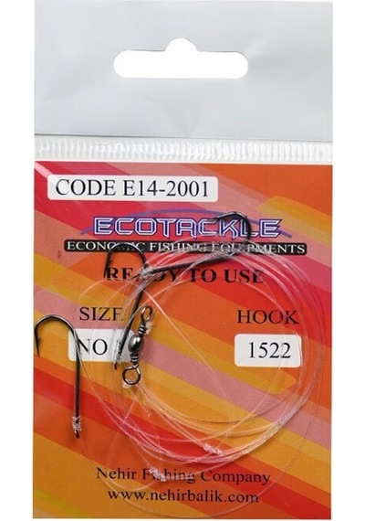 Ecotackle Fırdöndülü İzmarit Takım 1522 3 İğne 3