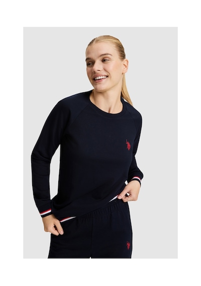 U.S. Polo Assn. Kadın Lacivert Pijama Takımı 50333549-vr033