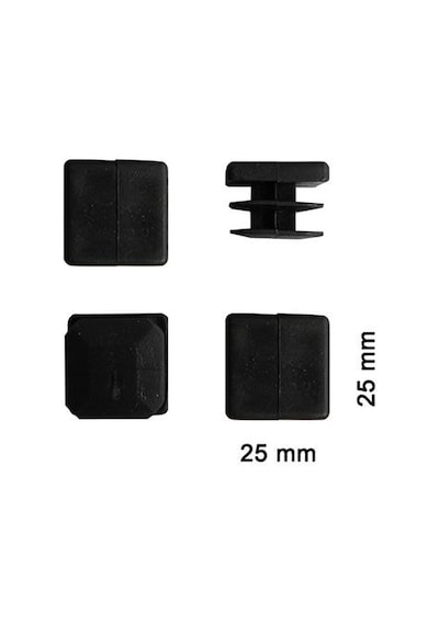 Ennalbur Kare Profil Iç Tapa 25X25 Mm 4 Adet