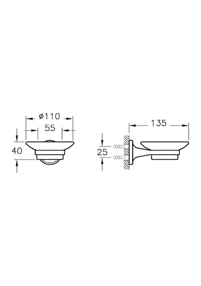 A44941 Artema Marin Sabunluk, Krom