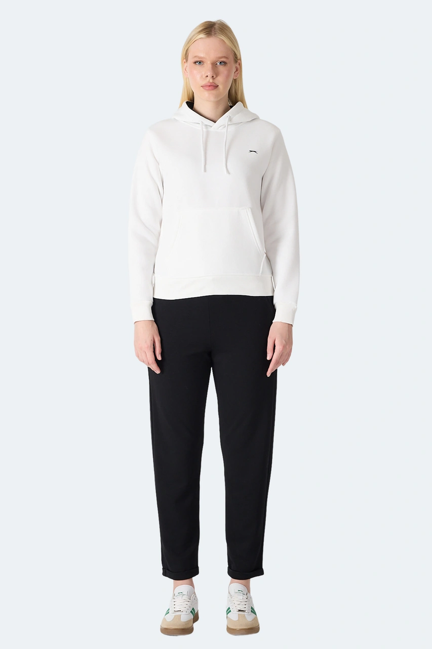 Slazenger Mısty I Kadın Ekru Sweatshirt Ekru