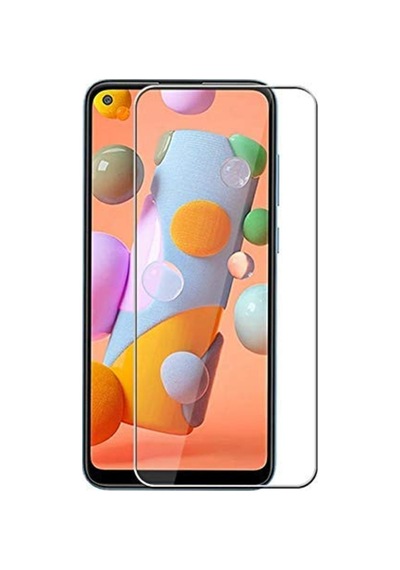 Samsung Uyumlu Galaxy A21 Nano Kırılmaz Cam Ekran Koruyucu Şeffaf