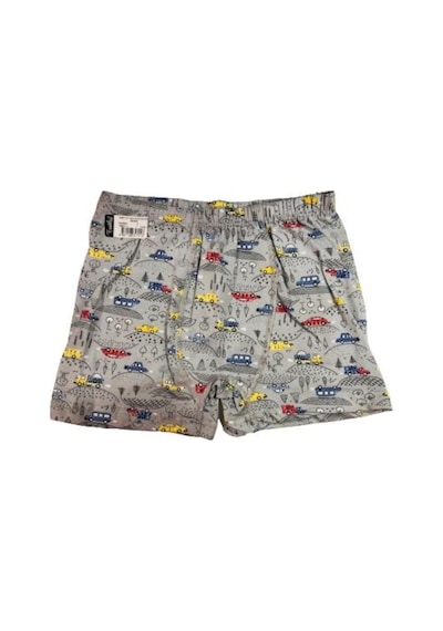 Tutku 0254 Erkek Çocuk Empirme Desenli Boxer 6 Adet
