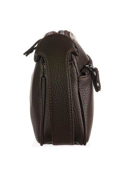 Westpolo Vegan Deri Unisex El Çantası Portföy - 6054 Kahverengi
