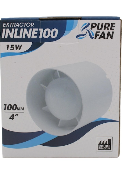 Pure Aksiyel Havalandırma Fanı 107 M3/100 Mm