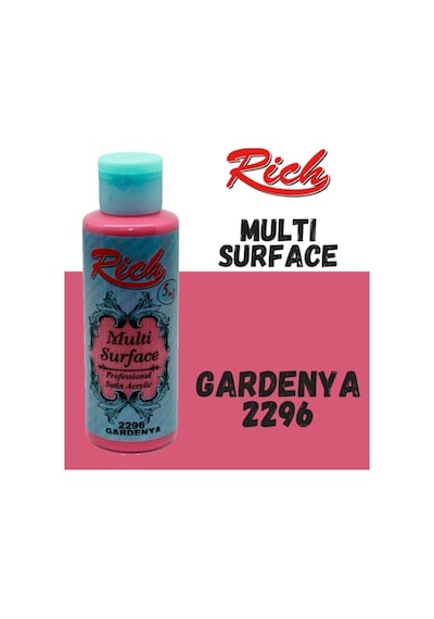 Multisurface - Profesyonel Satin Akrilik - 120 Cc Gardenya 2296 Gardenya 2296