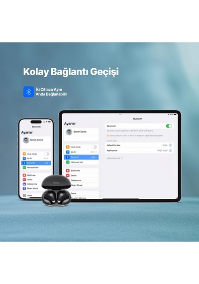 Airbeat Pro Max Gerçek Kablosuz Tws Bluetooth Kulaklık Siyah 2km162s