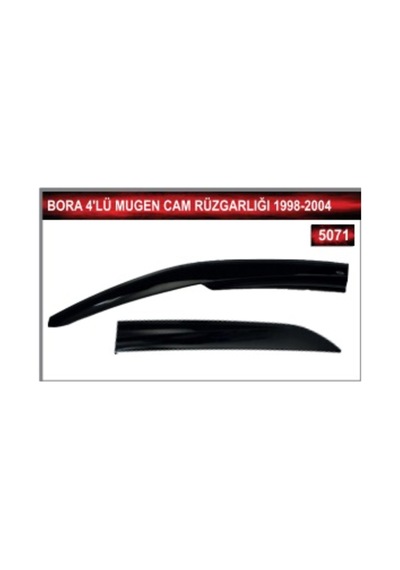 Volkswagen Bora 1998 - 2004 Model 4'Lü Mugen Cam Rüzgarlığı