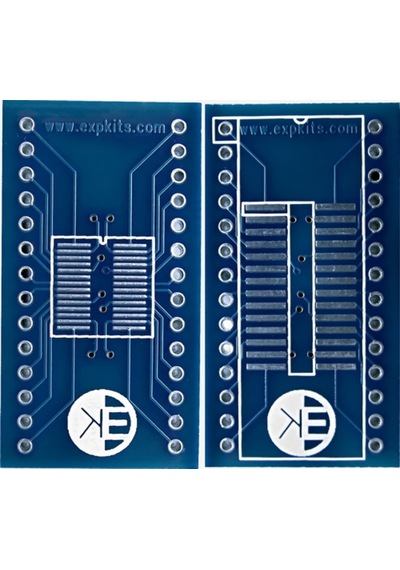 Soss28 Dıp Çevirici Pcb So28 - Ssop28 Soıc28 Ssop28 To Dıp28