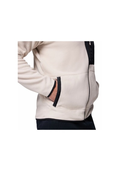 Columbia Fast Trek Overlay Hooded Full Zip Bej Erkek Outdoor Polar Am3470-278 Bej