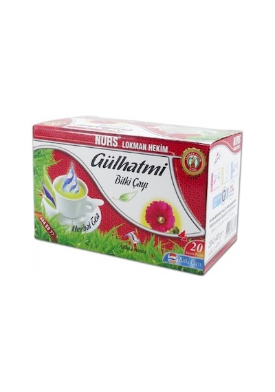 Nurs Gülhatmi Bitki Süzen Poşet Çay 20 x 2 G