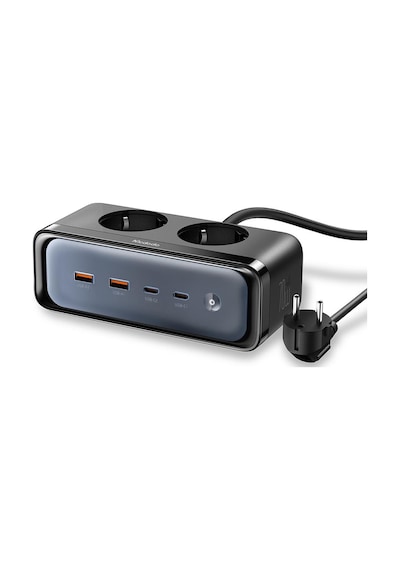 Mcdodo CH-4610 70WGan 6 in 1 Güç Ünitesi Siyah