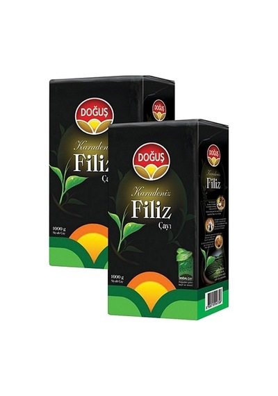 Doğuş Karadeniz Siyah Filiz Çay 2 x 1 KG
