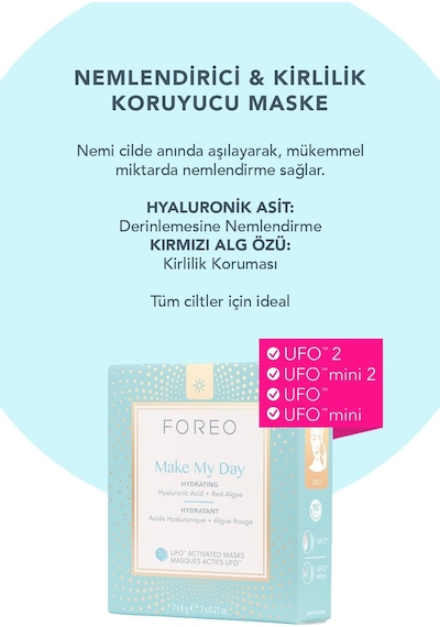 Ufo Make My Day 7'li Maske