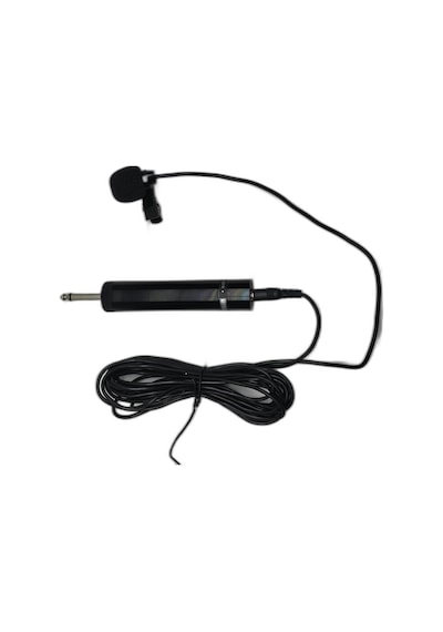 Not-330 Profesyonel Yaka Mikrofonu - 3.5 Mm Jaklı Kürsü Ve Sunum Mikrofonu - Klipsli Süngerli