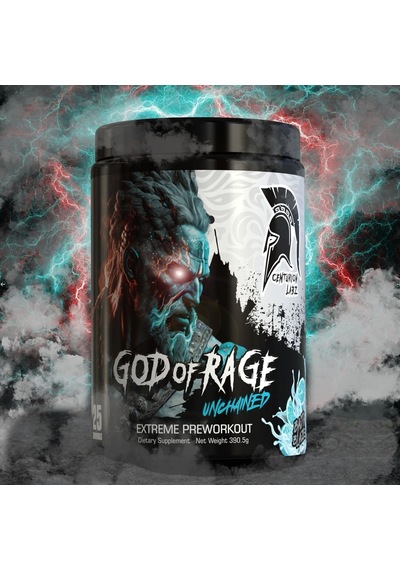 Centurion Labz God Of Rage Pump Preworkout Unchained Alpha Yohim