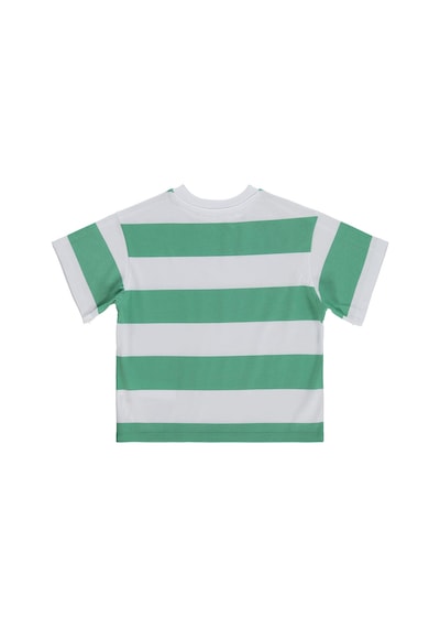 Civil Boys Basic Çizgili 2-5 Yaş Tişört - Yeşil