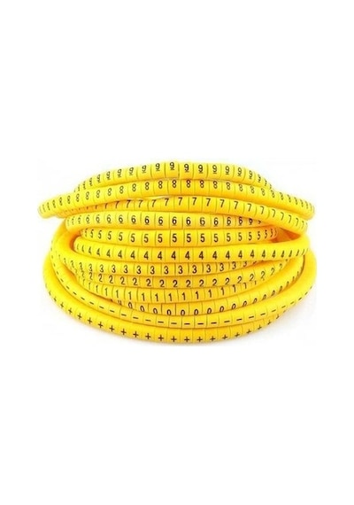 Kablo Numaratörü Kablo Kodlama Numaraları 10 Lu 0.50-1Mm-5