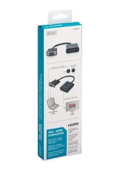 Digitus Vga Erkek To Hdmı Dişi Çevirici