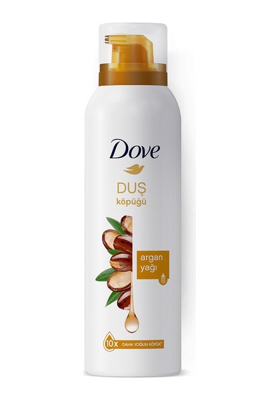 2 Adet Dove Köpük Duş Jeli Argan Yağı 10 Kat Daha Yoğun Köpüğe Sahip Kremsi Formül 200 Ml Diğer