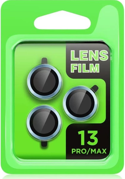 Newface Apple Uyumlu iPhone 13 Pro Max Raze Metal Kamera Lens - Gümüş,