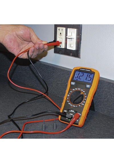 Klein Tools Mm325 Multimetre, Dijital Manuel Değişen 600v Ac/dc Gerilim Test Cihazı, Pilleri, Akımı