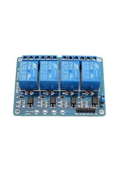 5V Röle Modülü 4 Kanal Arduino ve Raspberry Pi Uyumlu