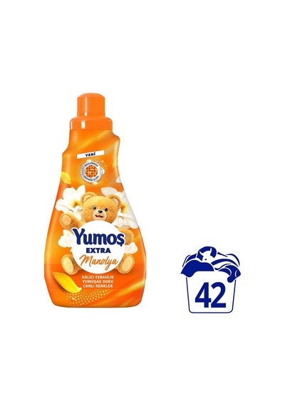 Extra Çamaşır Yumuşatıcı Manolya 1008 Ml 42 Yıkama 1000'li Set