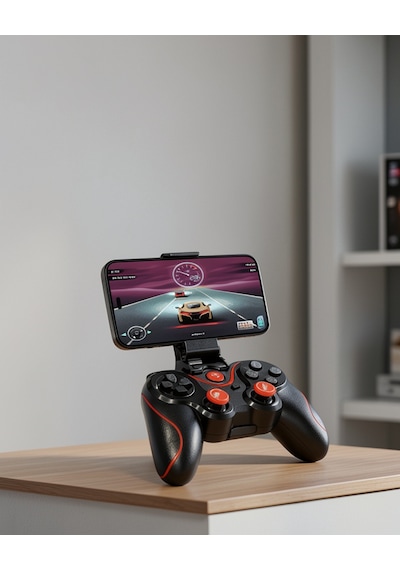 Bluetooth Oyun Kolu, Kablosuz, Android İphone Pc Uyumlu