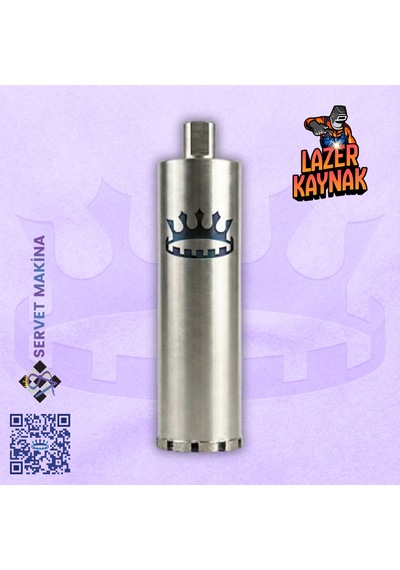 Ø102 X 450mm Srvlzr Lazer Kaynaklı Karot Ucu
