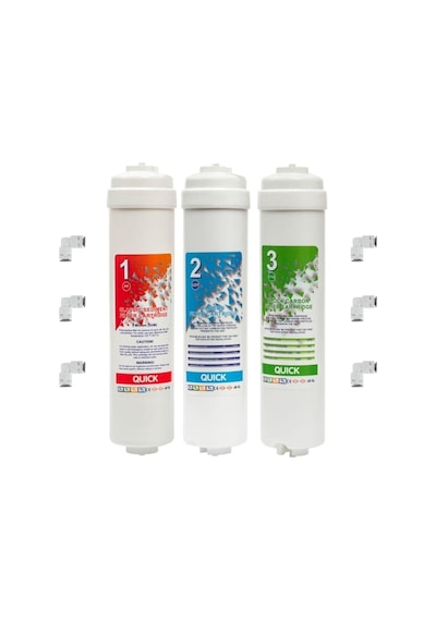 Aquastore Kapalı Kasa Ve Roben Su Arıtma Cihazı Filtresi 3'lü Set Diğer