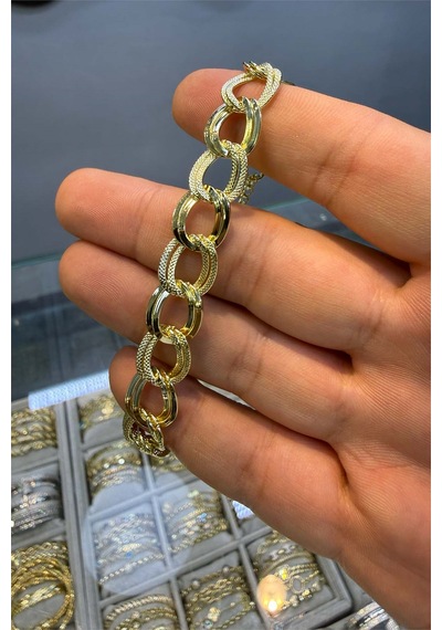 Uzay Yolu Bileklik Gold Altın