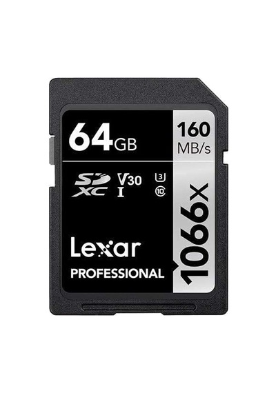 Lexar Professional 64gb 1066x Sdxc Uhs-ı Kart, Up To 160mb/s Read