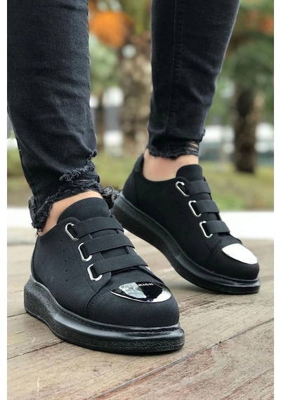 Ch251 Sst Mirror Suede Erkek Ayakkabı Sıyah Çok Renkli
