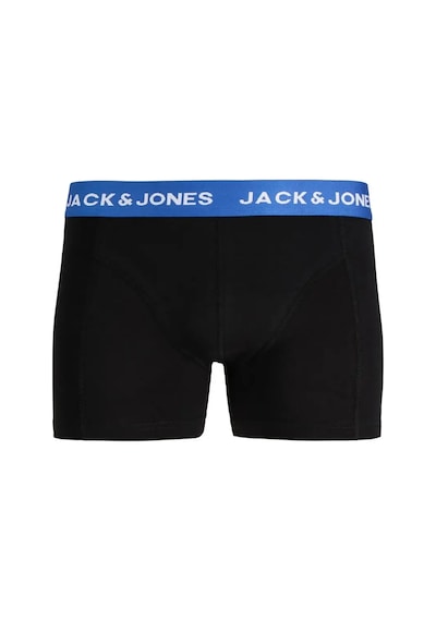 Jack & Jones 12304176 Jacgeo Solid Boxer 3 Lü Siyah