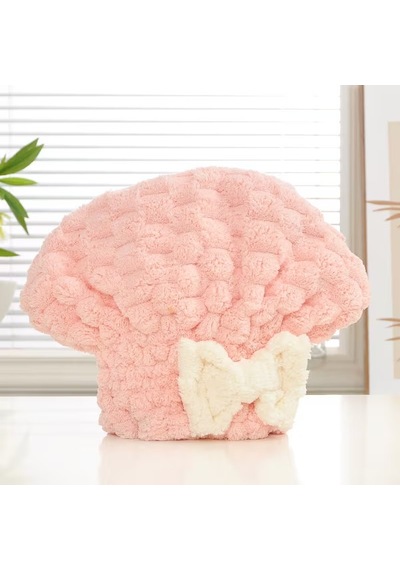 Veraura Lifestyle Mikrofiber Örgü Saç Kurutma Bone Havlu Çok Renkli