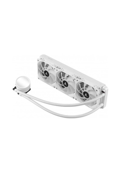 Segotep Bevere 360 Argb Beyaz Sıvı İşlemci Soğutucusu Am5 Ve Lga1700 Uyumlu