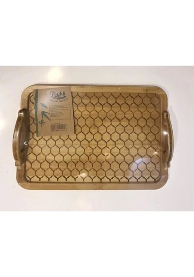 Bambu Tepsi Dikdörtgen 39,2x30 Cm Royaleks-dt3930 Ahşap