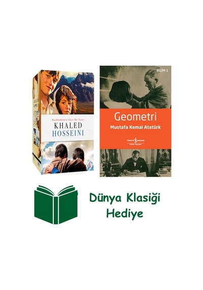 Khaled Hosseini - Kutulu Set + Geometri + Dünya Klasiği Hediye