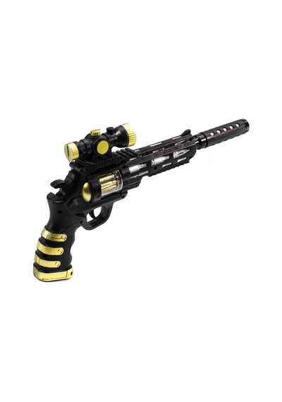 Oyuncak Tabanca Smith Wesson Pilli Işıklı Sesli  34  Cm