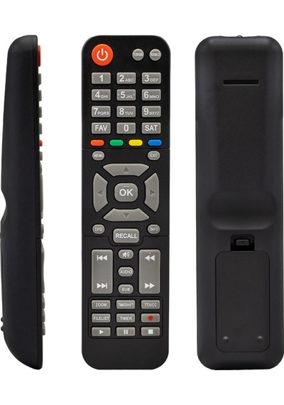 Rose Crystal Pro Hd - Rose Premium Mini Scart+hd / Technobox Twin / Foxstar Twin Hd Uydu Alıcı Kumandası