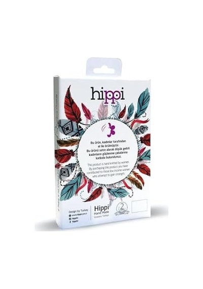 Hippi Pomegranate El Örgüsü Yassı Telefon Ve Çanta Askısı Acik Yeşil