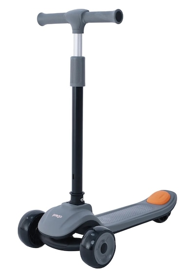 Prego Bluetooth Özellikli Işıklı Katlanabilir Nitro Scooter Gri