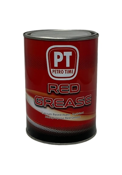 Petro Time Kırmızı Kauçuklu Katı Gres Yağı 1 KG