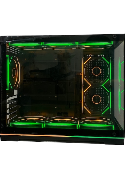 Orion Neon 6x Argb Fan Kumanda Ve Kontrolcü Micro Atx Boş Bilgisayar Kasası Siyah
