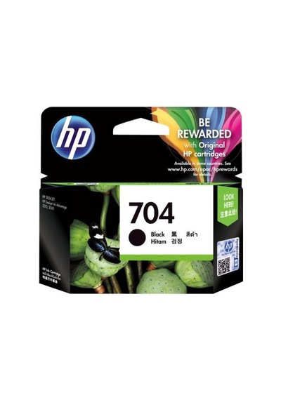 Hp 704 Siyah Mürekkep Kartuşu Cn692Ae