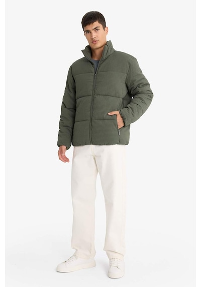 Defacto Regular Fit Dik Yaka Astarlı Fermuarlı Cepli Kışlık Mont F0418ax25wnkh430 Haki-kh430 Defacto Regular Fit Dik Yaka Astarlı Fermuarlı Cepli Kışlık Mont F0418ax25wnkh430 Haki-kh430