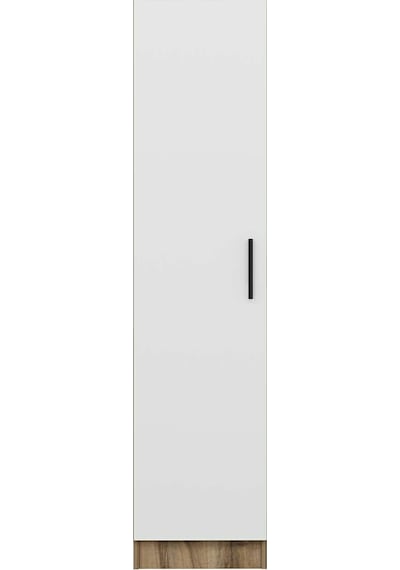 Minar Kale 1 Kapaklı Raflı Dolap Dore - Beyaz 210cm