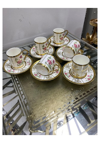 Rsy-228 6 Lı Porselen Fincan Takımı Tatum Çok Renkli