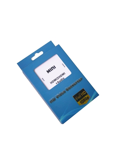 Hdmı Ses Ayırıcı Hdmı To Hdmı+Audıo 3.5 Mm Jak Girişi Hdmi Extrac